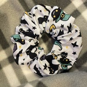 Kitty witch! Normal sized hair scrunchie!